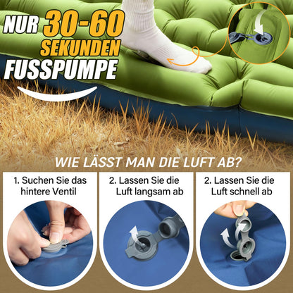 Yuzonc Isomatte Doppel Selbstaufblasend Verdickt