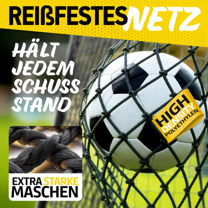 Racetex Fussballtor Garten – 240x160cm für Kinder & Erwachsene