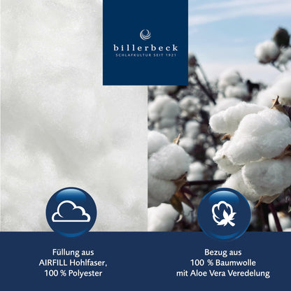 billerbeck S20 DUO Winterdecke – 155x220 cm Weiss