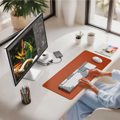 SATECHI Mac mini M4 Hub Stand NVMe SSD Dock - Silber