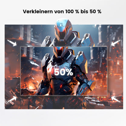 Mini Beamer Tragbarer Beamer - Auto Keystone, WiFi, Full HD