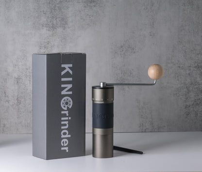 KINGrinder K6 Manuelle Kaffeemühle - 200 Mahlgrade Espresso & Filter