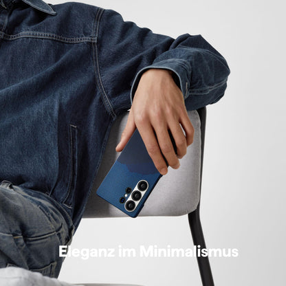 pitaka Galaxy S25 Ultra Aramidfaser Hülle - Fusion Weaving Horizon