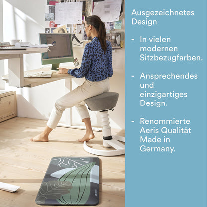 aeris Swopper Ergonomischer Bürohocker – Feder Standard, ohne Rollen
