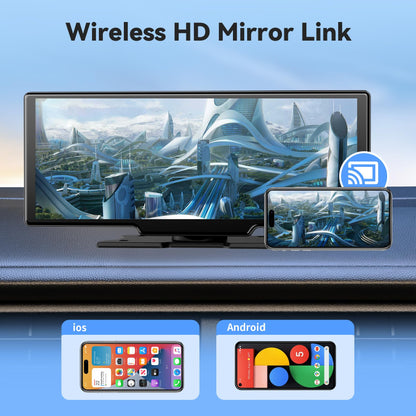 10.26 Zoll 4K Autoradio Wireless CarPlay Android Auto Dashcam