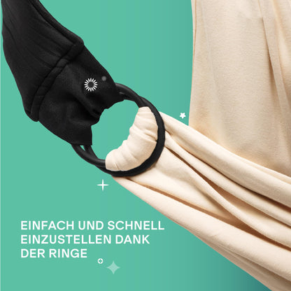 Koala Babycare elastisches Babytragetuch - einfach anzuziehen