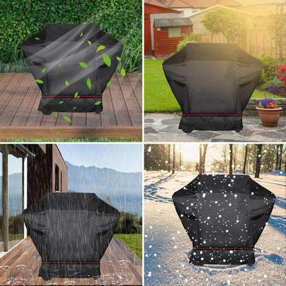 WELL GRILL Abdeckhaube für Gasgrills, 600D, 120 x 60 x 110 cm