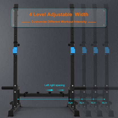 Multifunktions Squat Rack Hantelständer – Höhenverstellbar