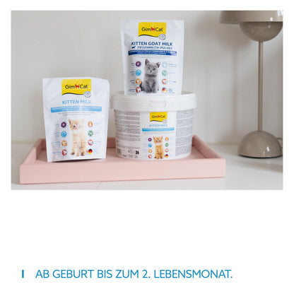 GimCat Kitten Milk Muttermilchersatz mit Taurin, 2 kg Eimer