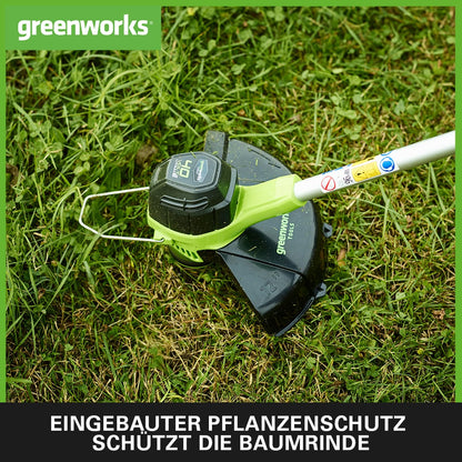 Greenworks G40LTK2 Akku Rasentrimmer 40V 30cm Set