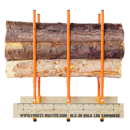 Forest master Mehrfachholzhalter Sägebock H3 - 250kg Holzstützen