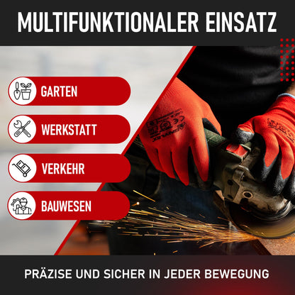 MK-Glove Abriebfeste Arbeitshandschuhe Latex Grösse 10 (240 Paar)