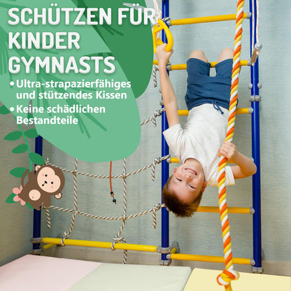 PhysKcal 5 Panel Macaron Klappbare Weichbodenmatte Turn-/Fitnessmatte