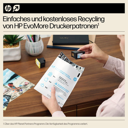 HP 924e EvoMore Original Druckerpatrone Schwarz, ca. 1000 Seiten