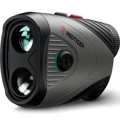 REDTIGER Laser-Entfernungsmesser Golf mit Slope, 1200 Yards, 7-fach mit LCD-Display und Magnetstreifen