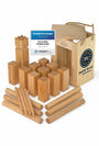Wikinger Kubb Schweden Schach - Original Turnier FSC-Holz