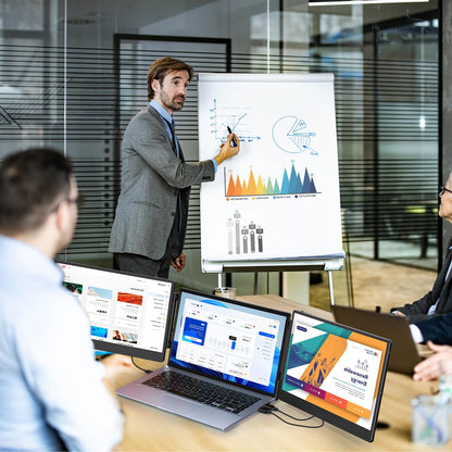 Cevaton Tragbarer Laptop Monitor – 14 Zoll FHD IPS