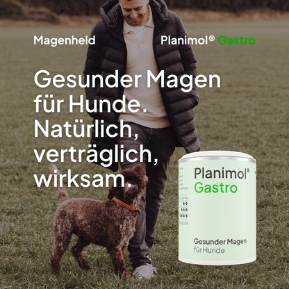 Planimol Gastro Magensnack für Hunde, 90 Tabletten, 100% natürlich