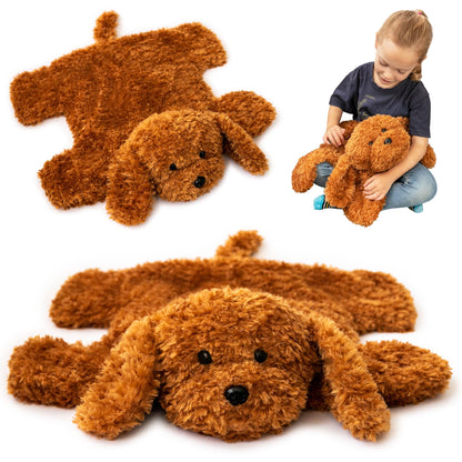 ODOXIA Gewichtskuscheltier für Kinder, 2,3 kg, 55 x 45 cm