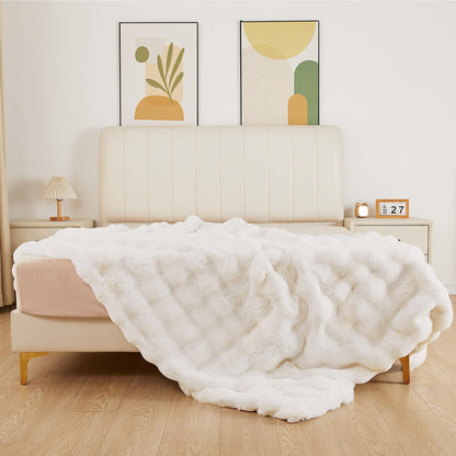 ORINOVA Kuscheldecke Plüsch Flauschig – 150x200 cm Beige
