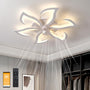 MYYCX Deckenventilator mit Beleuchtung M-CX09A, weiss, 7 Flügel, Durchmesser 70 cm