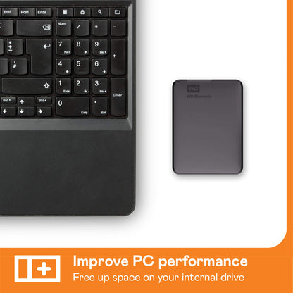 WD Elements Portable Externe Festplatte - 4 TB USB 3.0 Schwarz