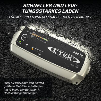 CTEK MXS 10 Batterieladegerät für grössere Fahrzeugbatterien