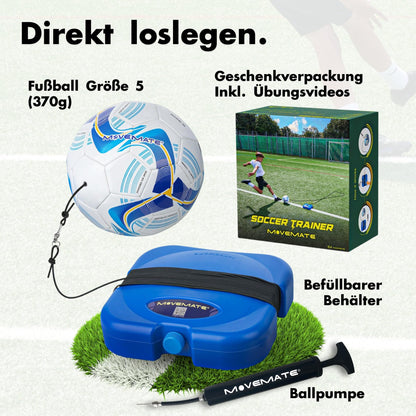 MOVEMATE® Fussball-Training Set mit Schnur – Jugendliche (370g)