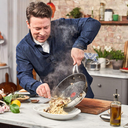 Tefal Jamie Oliver Cook's Classics Edelstahl Bratpfanne 30 cm E3060734
