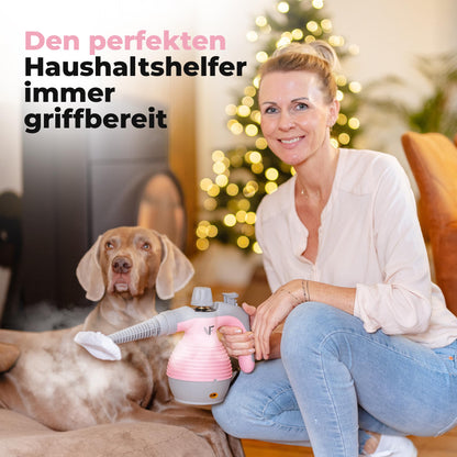 Neighbour's Friend Handdampfreiniger DR-P4 Rosa mit 350 ml Tank