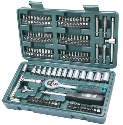 Brüder Mannesmann Steckschlüsselsatz M98430 & Bitsatz M29166