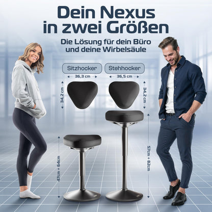 CLOUVOU Nexus Büro Stehhilfe ergonomisch – höhenverstellbar