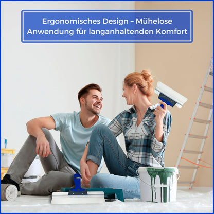 BACHSAM® Flächenspachtel Set – 25, 40, 60cm Trockenbau Werkzeug