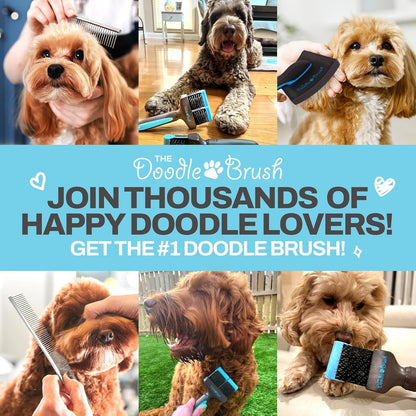The Doodle Brush Slicker-Bürste, Hundebürste für Doodles