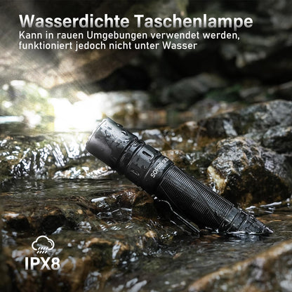 Sofirn SK30 LED Taschenlampe 3000 Lumen USB-C taktisch aufladbar