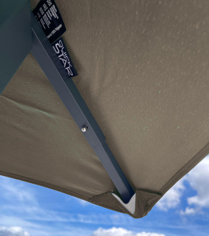 QUICK STAR Ersatzdach für Pavillon 3x3 m, Taupe/Beigegrau RAL 7006
