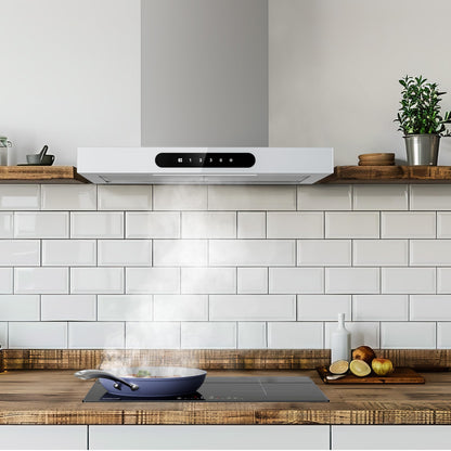 Ciarra Dynamic CBCW6102 Wandhaube 60cm Umluft/Abluft Weiss