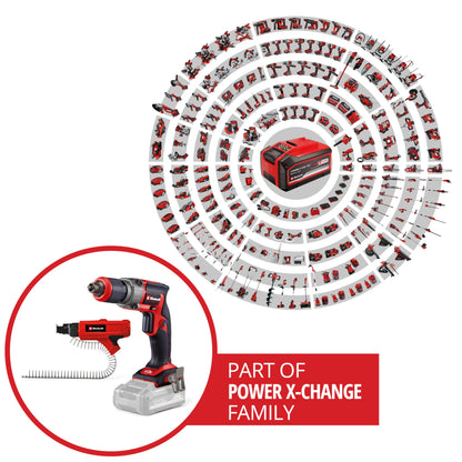 Einhell Professional TP-DY 18 Li BL Akku-Trockenbauschrauber – Magazin
