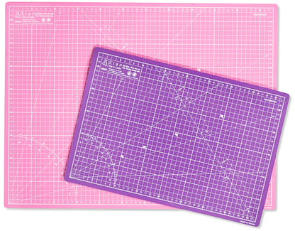 Elan Schneidematte A2 rosa, selbstheilende Bastelunterlage 45x60 cm