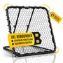 Racetex Rebounder Fussball XXL 125 x 125 cm, stufenlos verstellbar