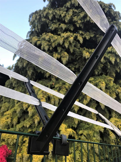 Universal Übersteigschutz Isolator Doppelstabmattenzaun – 45 Stk.