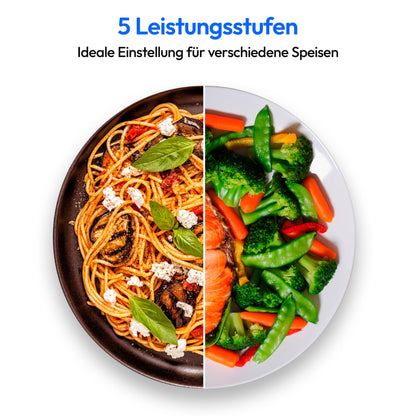 MEDION Mikrowelle MD10596 – 20L freistehend weiss Holzoptik