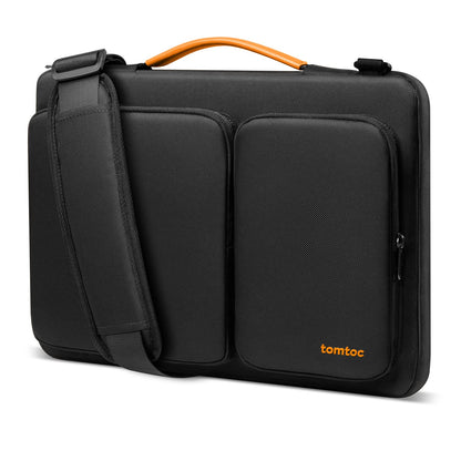 tomtoc Laptoptasche 15/15,6/16 Zoll Notebooktasche mit 360° Schutz, Tragegriffe und Schultergurt