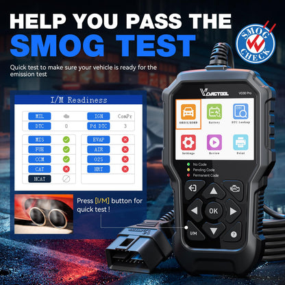 VDIAGTOOL VD30 Pro OBD2 Diagnosegerät Auto Fehlerauslesegerät