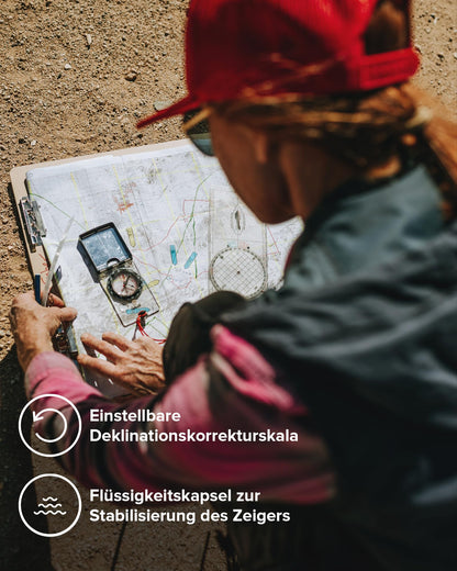 SUUNTO Mc-2 Nh Mirror Kompass für Outdoor-Navigation - Weiss