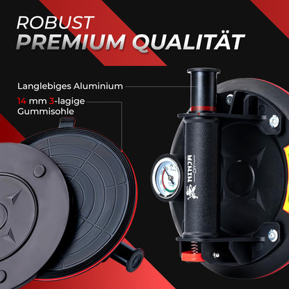 NINJA DIY Saugheber 2er Set – Glasheber für Fliesen & Fenster