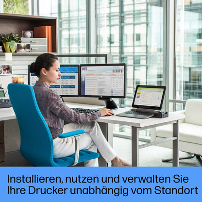 HP LaserJet Pro MFP 4102fdw Multifunktionsdrucker Schwarz-Weiss