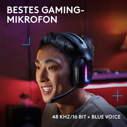 Logitech G G522 LIGHTSPEED Gaming Headset RGB - Schwarz