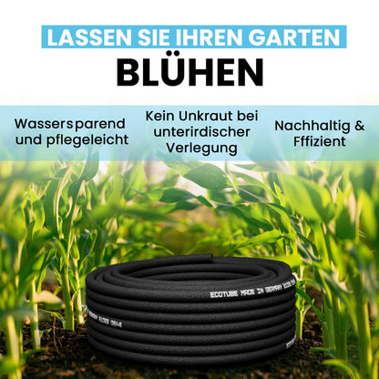 ecotube HOME Perlschlauch 50 m, wassersparendes Tropfschlauch Set
