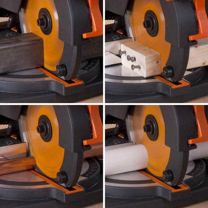 Evolution R210CMS Gehrungssäge - 210mm Multimaterial für Holz & Metall